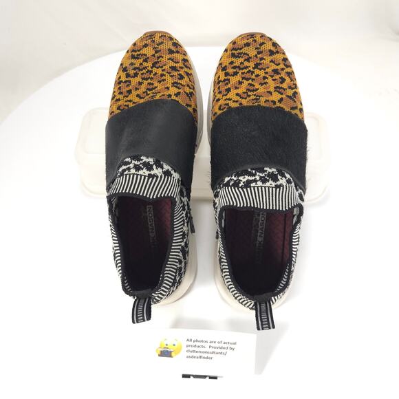 Skechers Mark Nason Athletic Walking Shoe Womens Size 6.5 68759 Black White - Picture 6 of 9